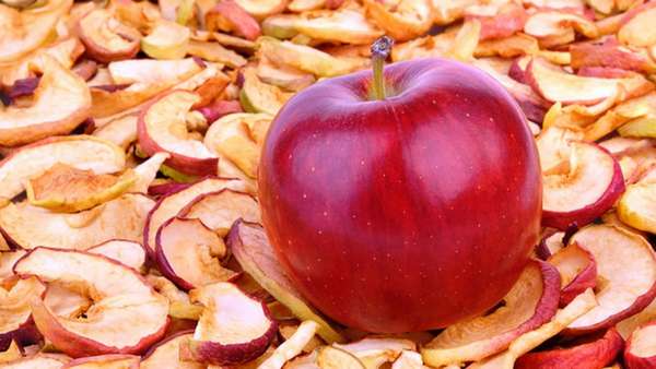 Польза сушёных яблок